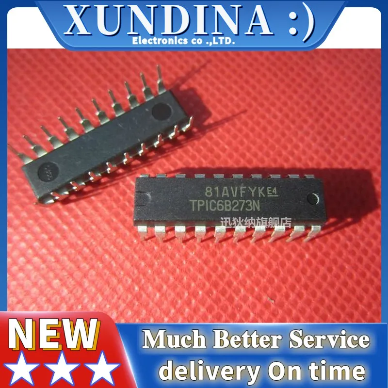 

10 шт./лот TPIC6B273 TPIC6B273N DIP-20 новая и оригинальная интегральная схема