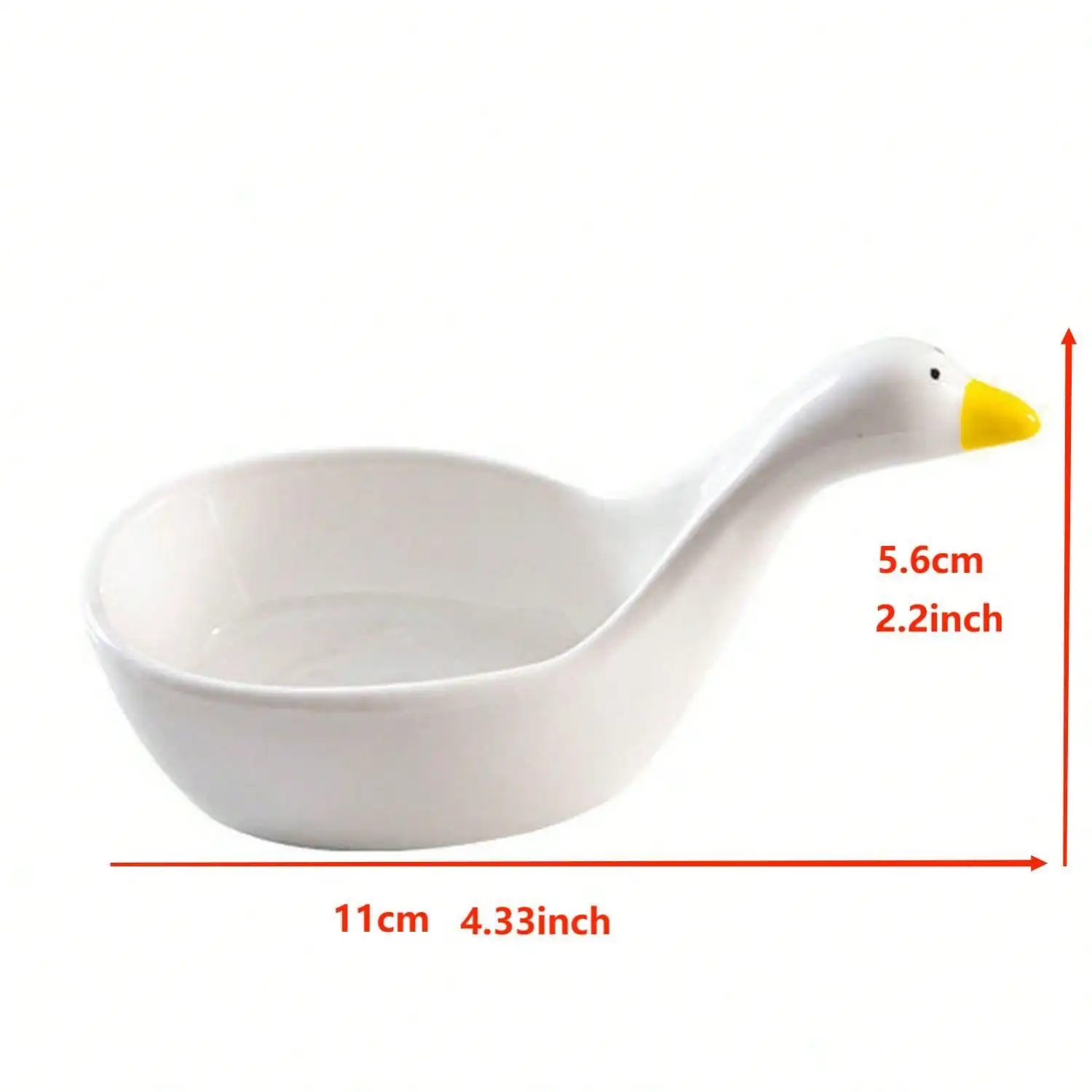 Seasoning Jars 4 pieces 1 set of Swan seasoning dish