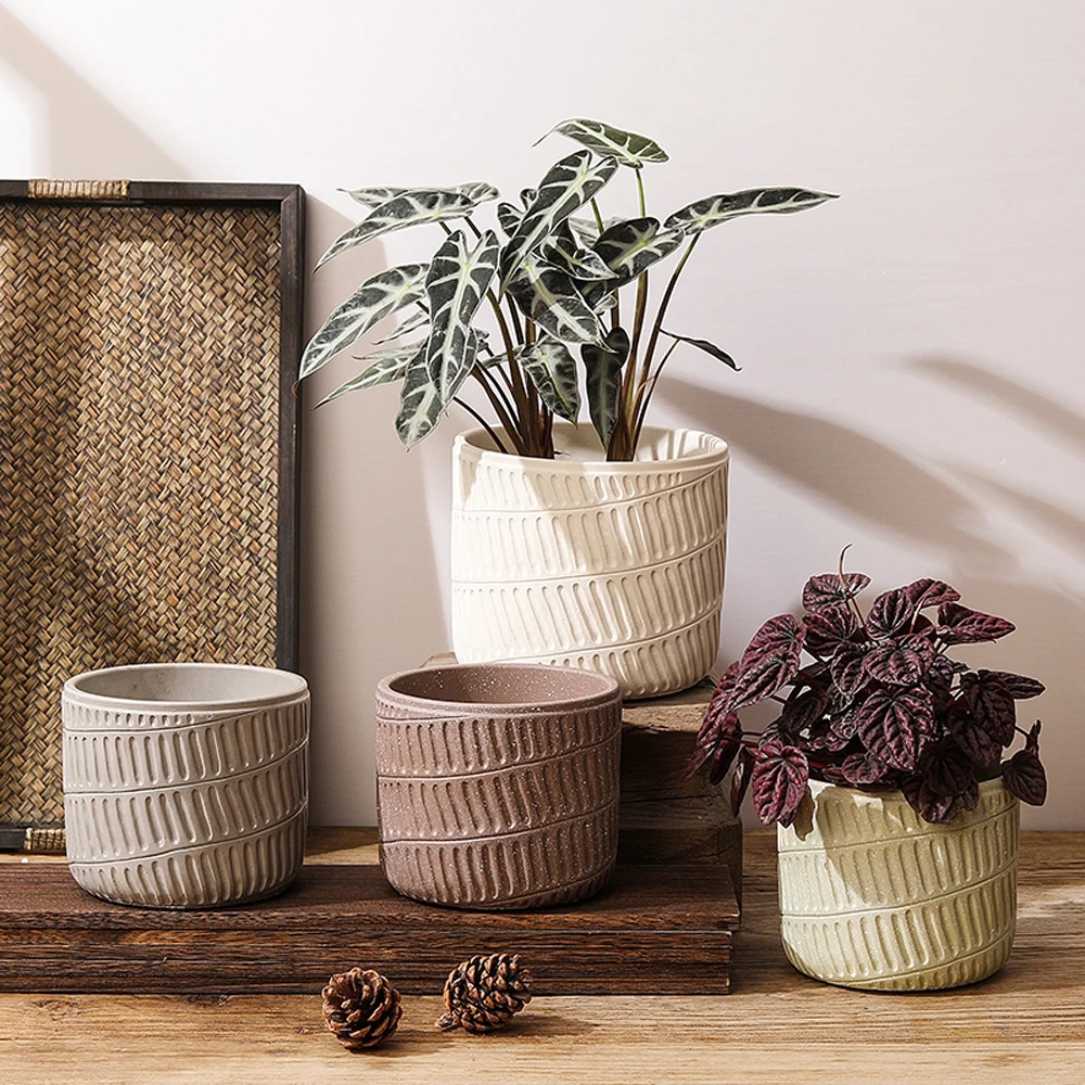 Moule Pour Pot En Béton – Vase En Ciment Moderne – Moule DIY Décoration