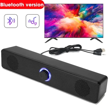 Computadora de escritorio, micrófono de alto volumen de doble propósito con cable Bluetooth de alta calidad, altavoz dos en uno, sistema de Audio envolvente para el hogar