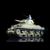 Heng Long TK7.0 Plastic Version Sherman M4A3 RC Tank 1/16 2.4G 3898 RTR RC Tank Model Gift For Boy TH17665 6