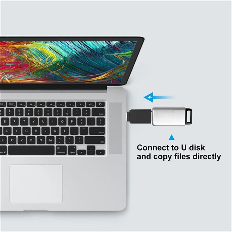 Metal USB 3.1 Type-C Male to USB 3.0 Female Converter Adapter OTG Function For Apple Macbook Xiaomi Huawei Samsung Galaxy