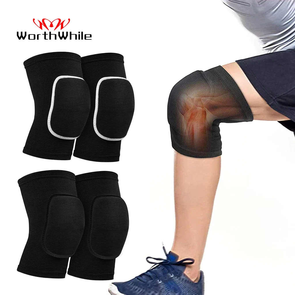 Dancing Knee Pads For Volleyball Yoga Women Kids Men Patella Brace Support EVA Kneepad Fitness Protector Work Gear knee pad