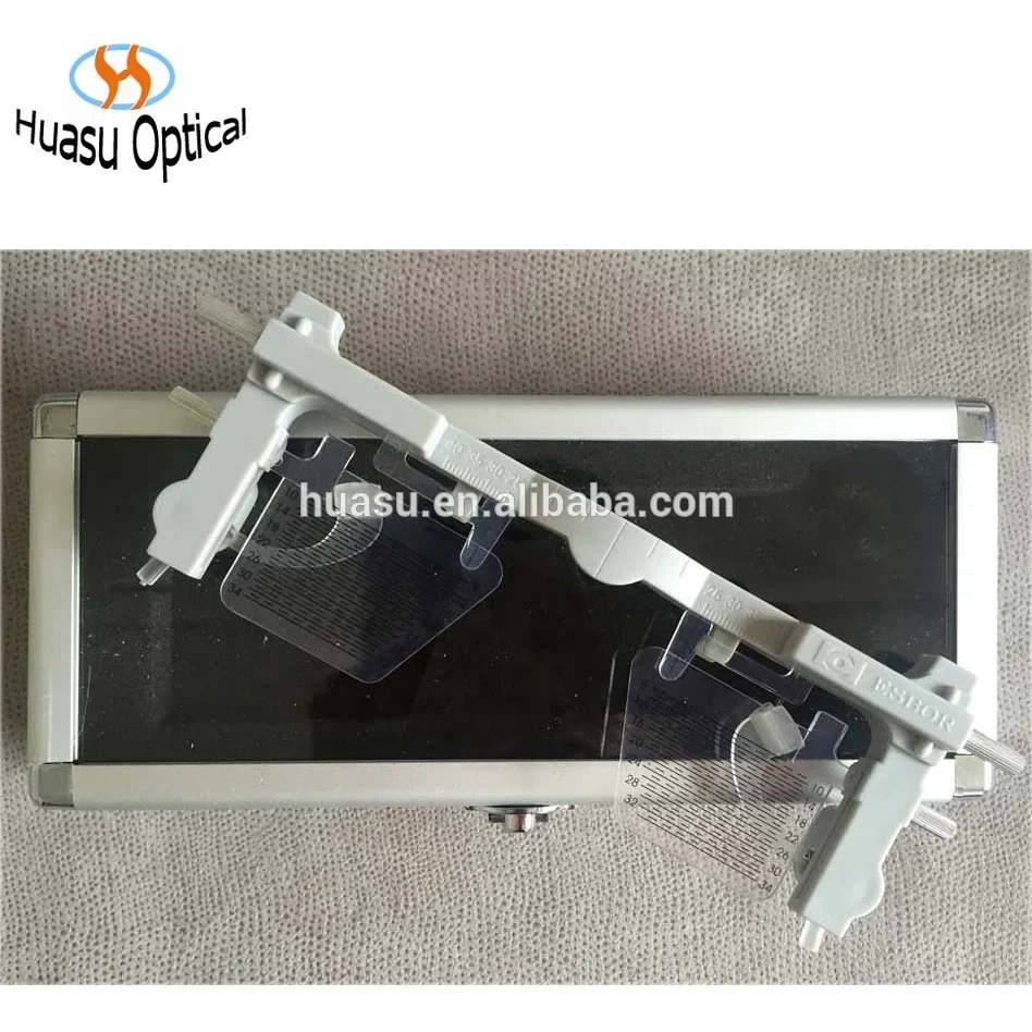 optical eyeglass pupil height pupil distance measuring ruler hand pupilometer PH PD meter