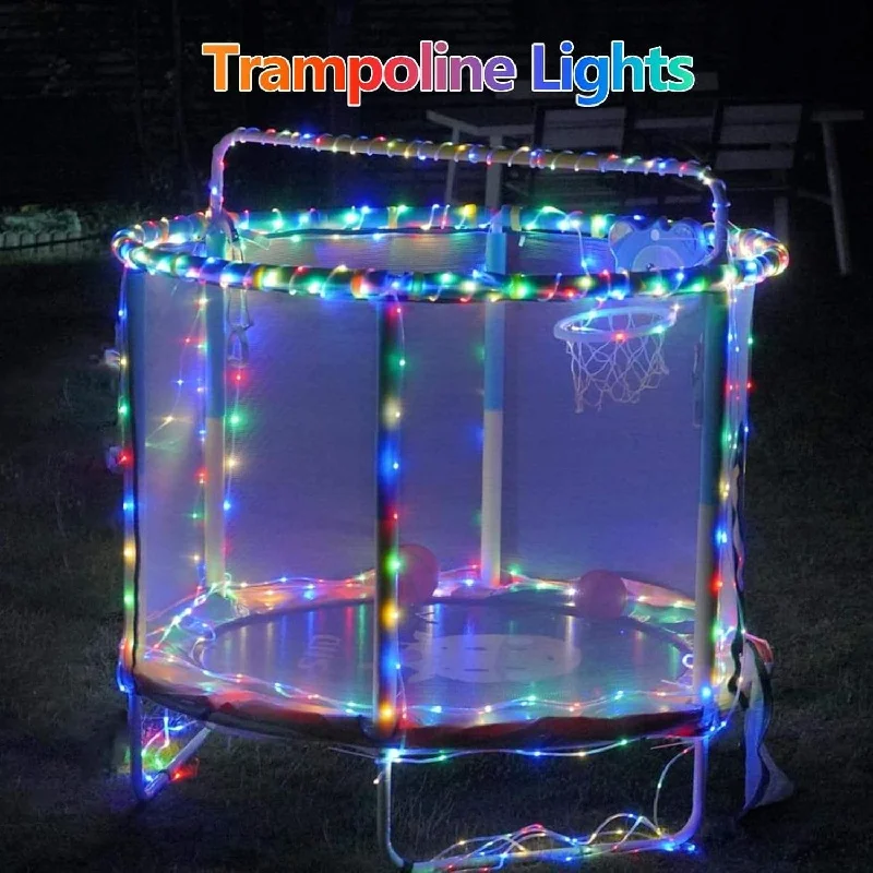 Solar LED Tube Rope Light Garland - Outdoor Decorative Lighting
