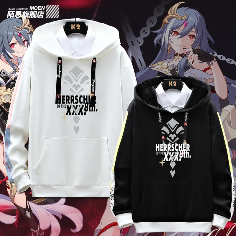 

Anime Game Honkai Impact 3 Fu Hua Spring Autumn Coat Unisex Hoodie Casual Pullover Fashion Swaetshirt Hooded Jacket Tops Gifts