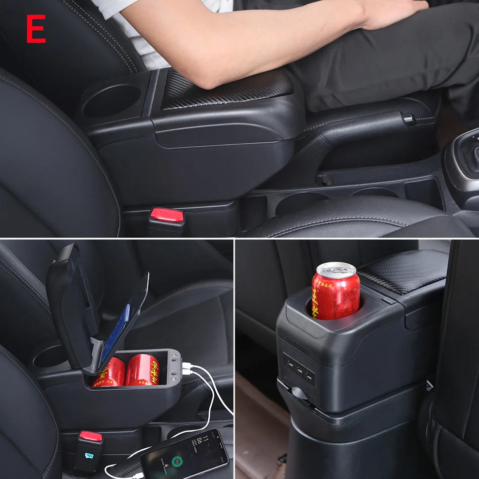 For Suzuki Swift Armrest Box For Suzuki Swift Car Armrest Car Accessories Interior details storage Box Retrofit parts 2005-2023