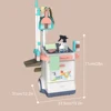 Simulation Electric Vacuum Cleaner Bucket Mop Cleaning tool Handcart Storage Set Children’s Home Funny Pretend Play Toys 6