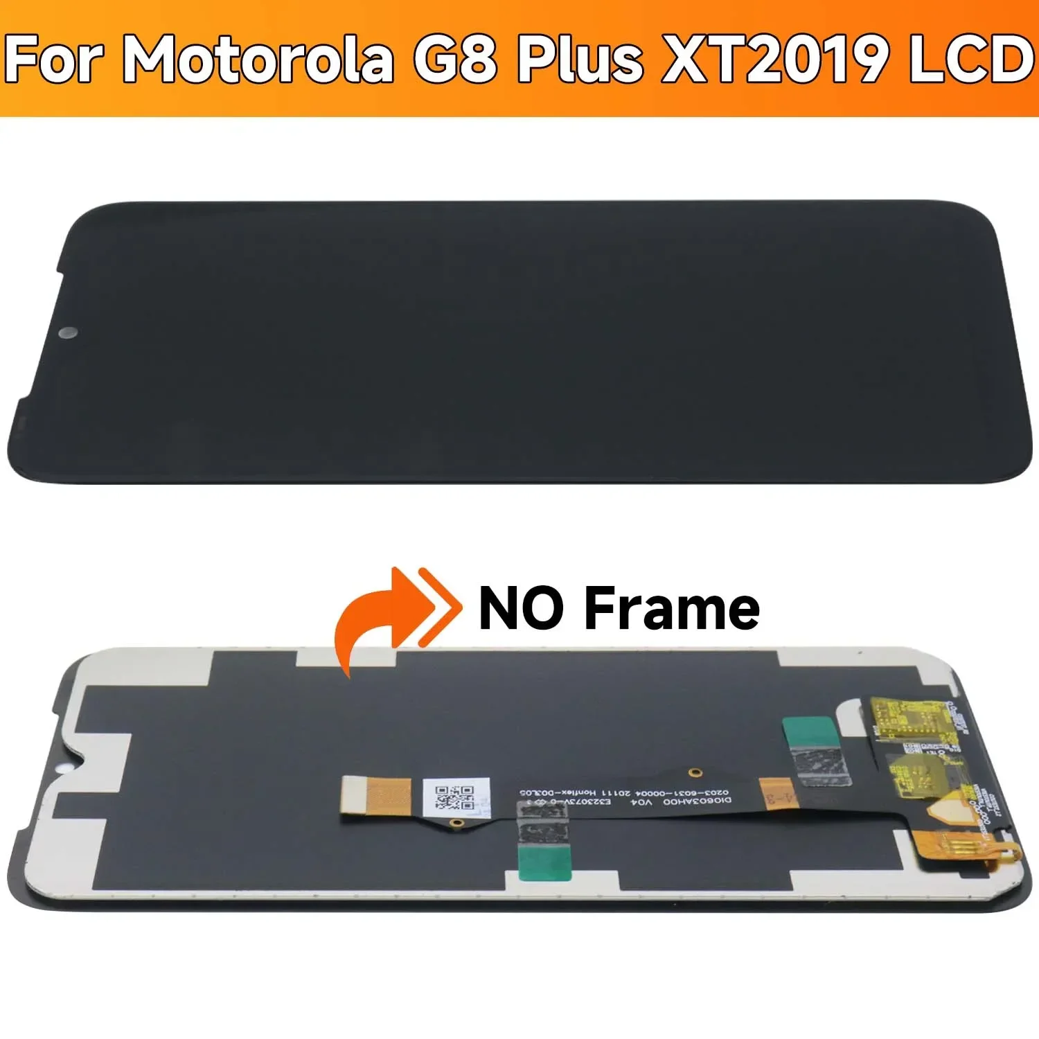 Écran LCD Assemblé Avec Tactile Pour Motorola Moto G8 Plus (XT2019-1, XT2019-2) - Neuf Sous Emballage