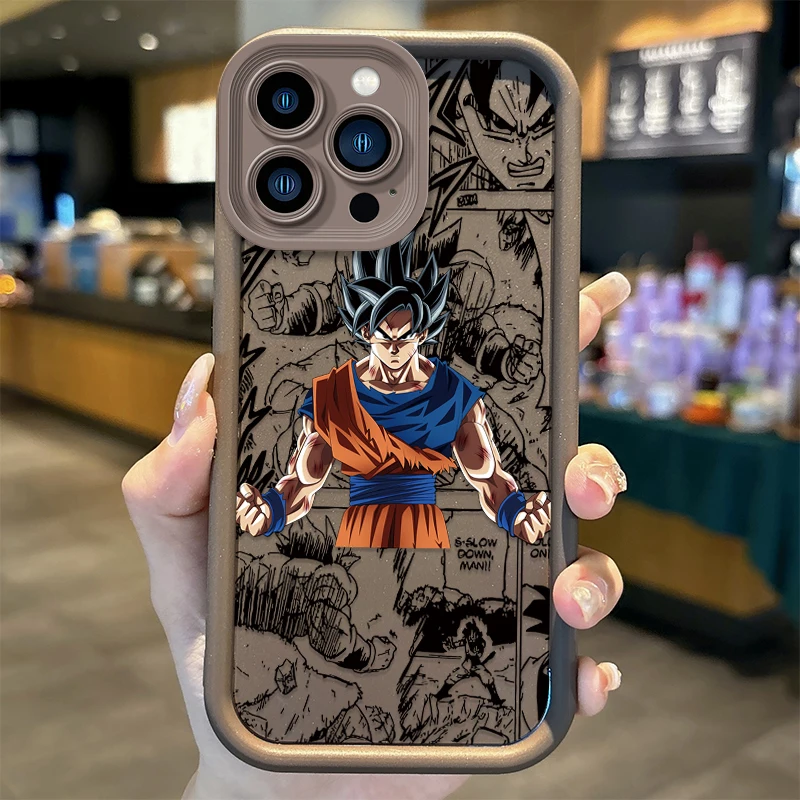 thumbnail image 1 of Funda de teléfono de Anime de bolas de dragón D para iPhone, funda de silicona a prueba de golpes para iPhone 16, 15, 14, 13, 12, 11 Pro Max, 16, 15, 14, 8, 7 Plus, X, XS Max, 8, 7 FE, 1 of 5