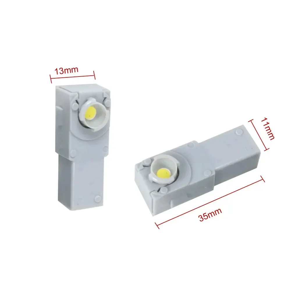 2Pcs LED Interior Light Illumination Assembly Decorative Illuminator Light Connector Decor Lamps for Toyota Corolla Cross