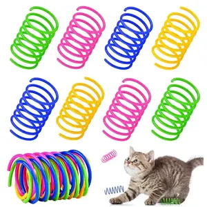 Juguete de muelle para gato, juego creativo de 4 piezas para