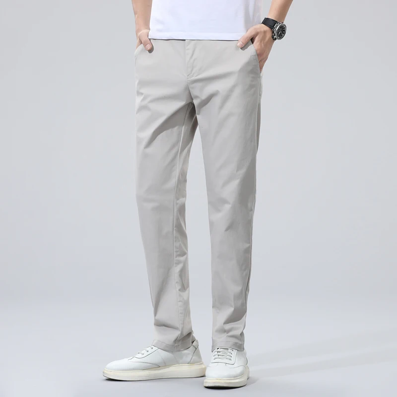 Men's Summer Pants | Men's Khaki Pants | Light Khaki Pants | Light Grey  Pants - Brand Men's - Aliexpress