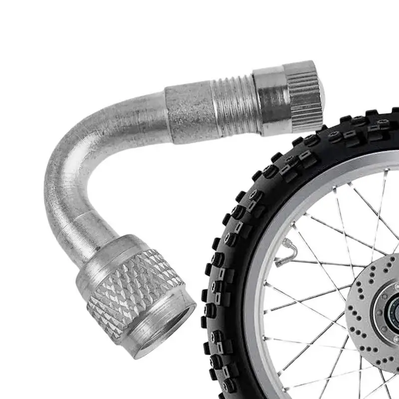 Adattatore Valvola Pneumatico Da 135 Gradi Auto Moto - Foto 13