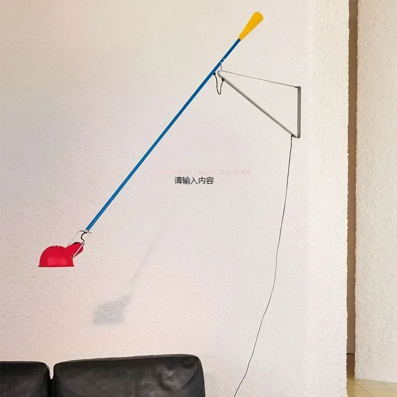Personalizzato Italiano Flos 265 Lampada Da Parete A Braccio Lungo Designer Nordic Industrial Wind Rocker Long Pole Minimalista Art Reading Lamp