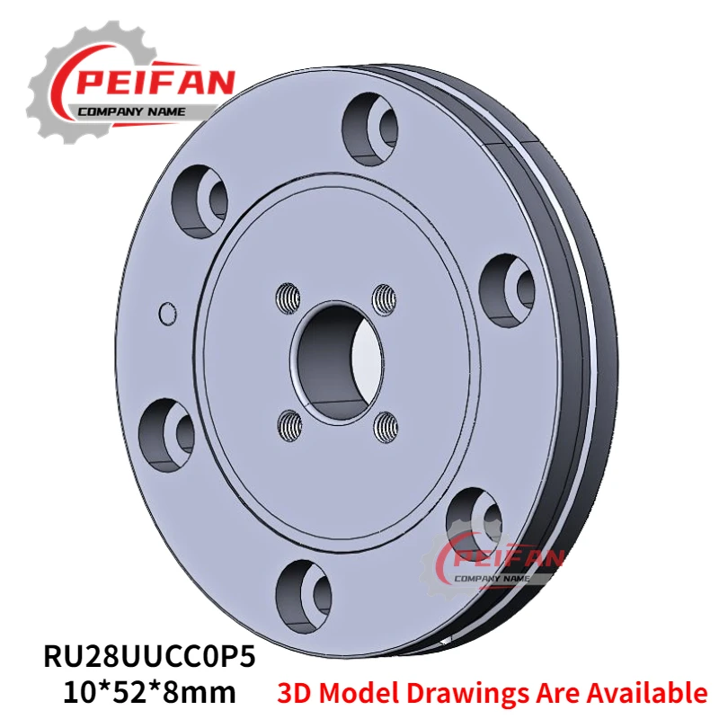1PCS ru28 ru42 ru52 ru66 크로스 롤러 베어링 로터리 자동 암 조인트 턴테이블 베어링 10mm 20mm 25mm 35mm