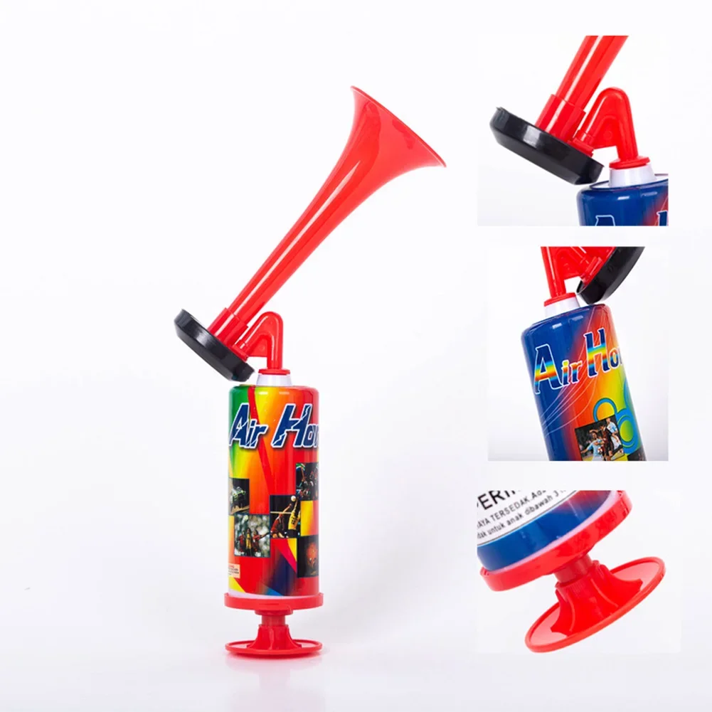 Handheld Air Horn with Loud Voice Football Stadium Horn Soccer Air Cheering Horn for Boating Sports Events Birthday Parties