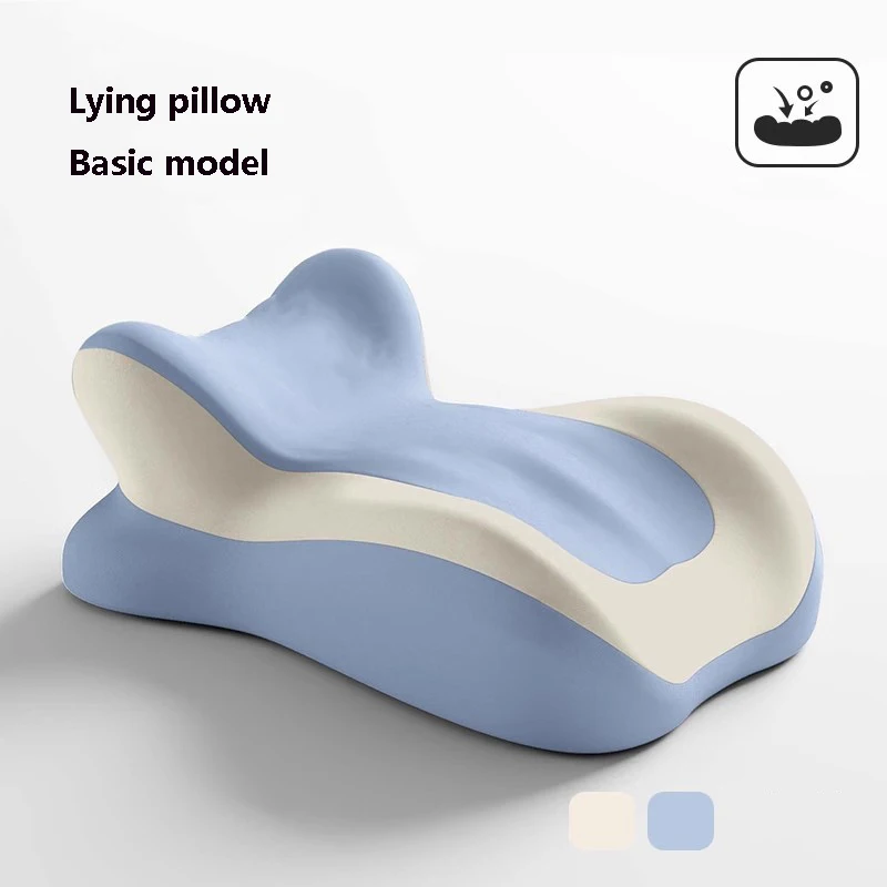 Memory Foam Pillow Ergonomic Support Neck Leg Rest Reading Phone Use Bed Sofa Wedge Shape Pain Relief Comfort