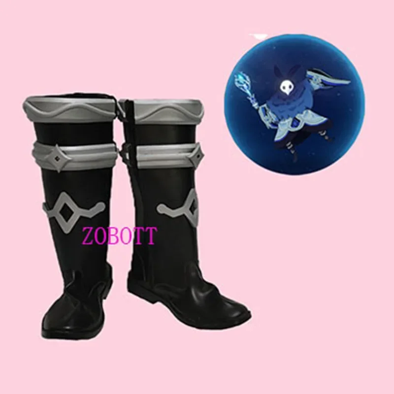 thumbnail image 1 of Disfraz de mago del abismo con atributo de hielo de Genshin Impact, traje personalizado, accesorios, máscara de arma, fiesta de Halloween, atuendo de juego de rol de anime, 1 of 5