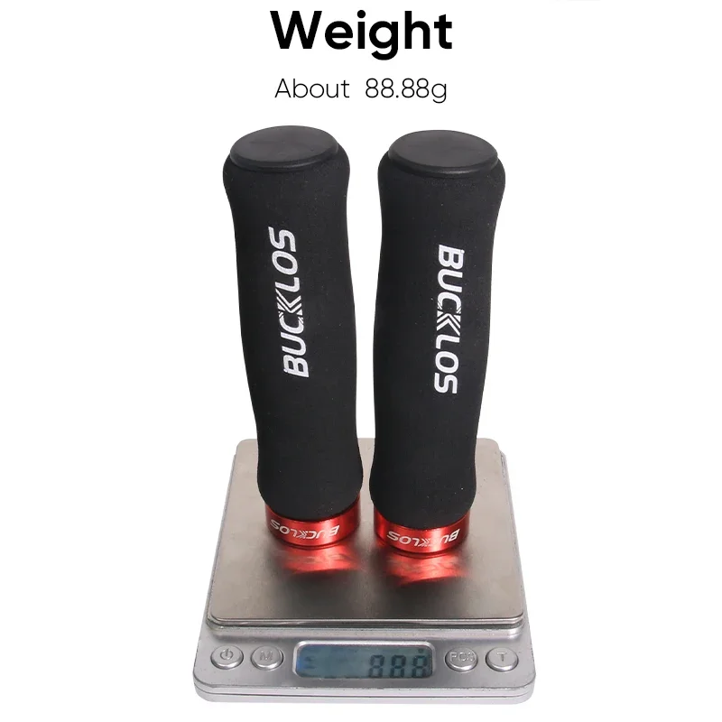 Bicycle Handle Bar Grips Soft Sponge MTB Cuffs Single-sided Locking Mountain Bike Handlebar Cover Non-slip Cycling Parts
