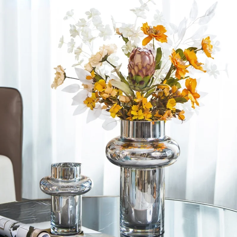 

Цветочная композиция для гостиной, украшение для стола, телевизора, кабинета