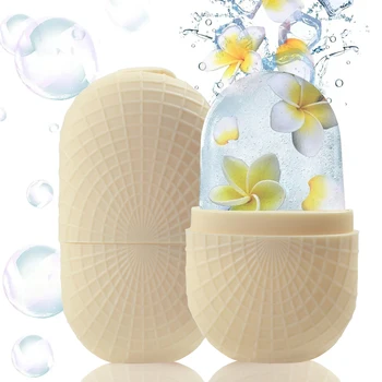 Atualizado Silicone Ice Cubes para Rosto e Olho, Massagem de Beleza, pele aperta a pele, reduzir a temperatura da pele