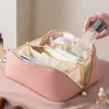 Makeup Organizer Female Toiletry Kit Bag Make up Case Storage Pouch Luxury Lady Box, Cosmetic Bag, Organizer Bag for Travel Zip 3