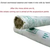 Moxa Rolls Pure Wormwood Traditional Moxa Therapy Chinese Hierbas Medicinale Moxibustion Stick Warm Meridian Massage Health Care 3