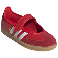 Adidas Originals Samba Jane Scarlet Red Chaussures rétro légères et antidérapantes pour femmes, baskets décontractées pour filles JQ6446 4