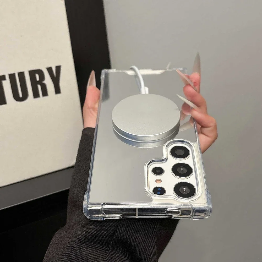 Luxury Makeup Slim Mirror Case