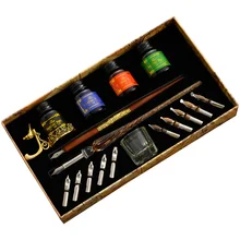 

Calligraphy Pens Kit Dip Pen Set Writing Pen Set for Student (Random Color)