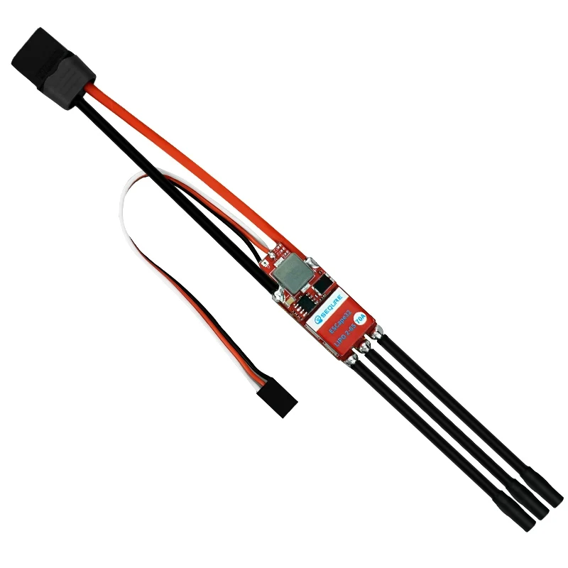 Sequre 2670 브러시리스 ESC 2-6s 리포 배터리 구동 70A 128kHz PWM 주파수 지원 FPV 레이싱 드론 자동차 모델 보트용
