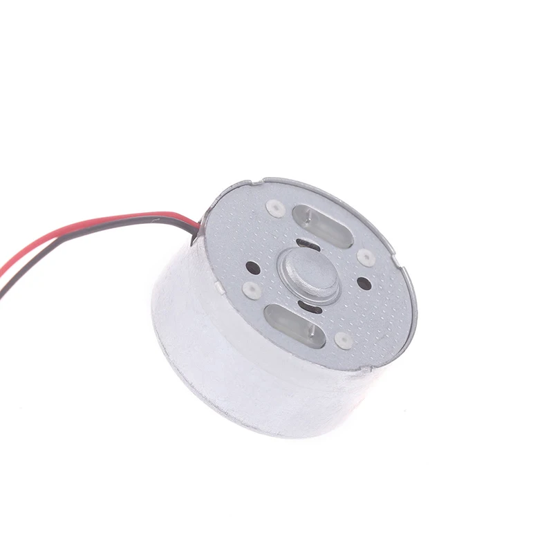 Description Picture 6 of itemRF-300EA-1D390 DC 1.5V 3V 5V 6V 7250RPM Mini Mute 24mm Round Spindle Motor Precious Metal Brush Engine DIY Solar Power Toy Model