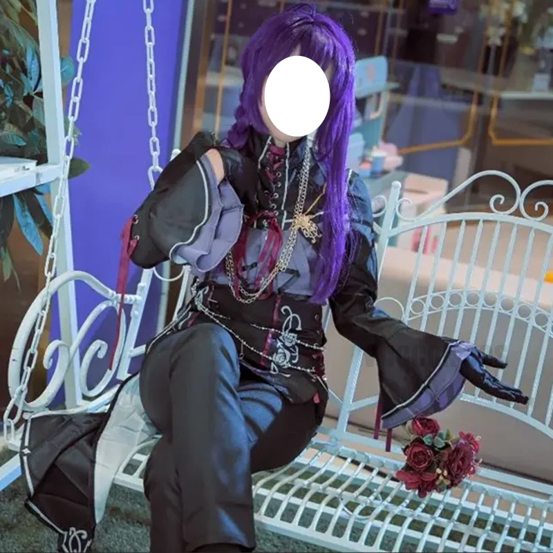 

Anime ES2 Ayase Mayoi Cosplay Costume Ensemble Stars!!Unisex Wig Halloween Stage Costumes and Accessories