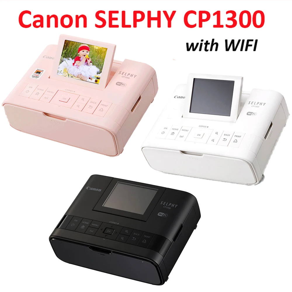 Canon SELPHY CP1300, 2234C002, Black, 7.32 x  