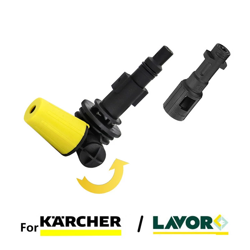Ugello Gimbaled Spin Turbo Per Karcher K2 - K7 Lavor Idropulitrice Ad Alta Pressione Gunadapter Cleaner Accessori Per Auto