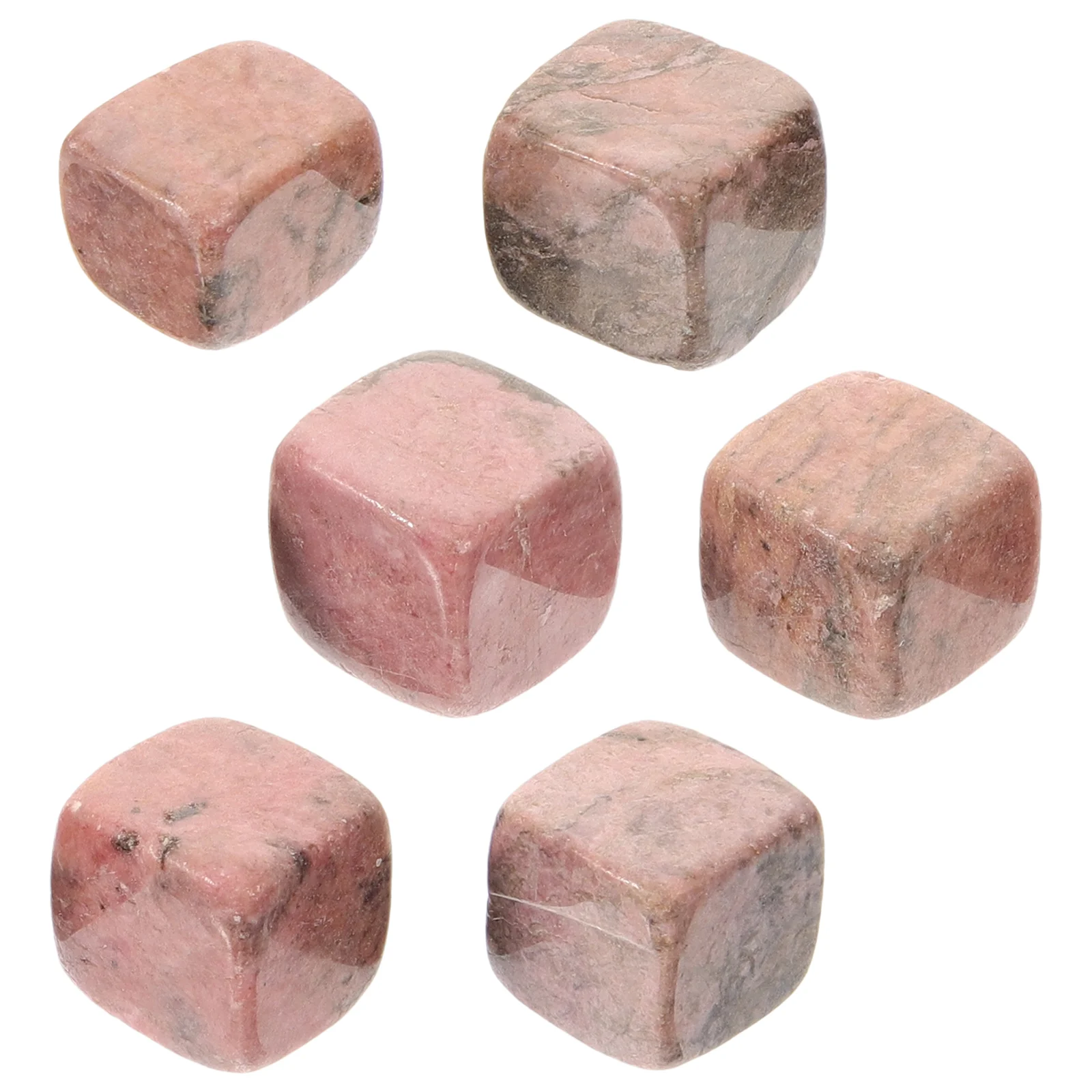 

6 Pcs Whiskey Stone Drinks Reusable Stones Cube Ice Cubes for Whisky Accessories