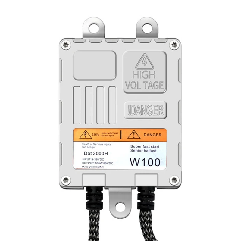 

100W HID Ballast Ballast Wide Voltage W100 Ballast 9-32V For Car Xenon Lamp Xenon Fishing Lamp 100W High Voltage Package