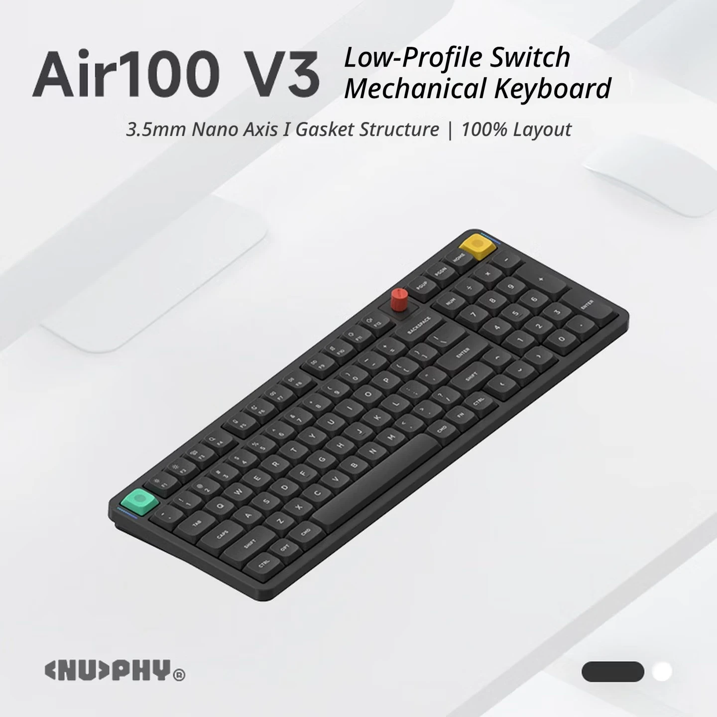 NuPhy Air V3シリーズ 超薄型ワイヤレスメカニカルキーボード ロー
