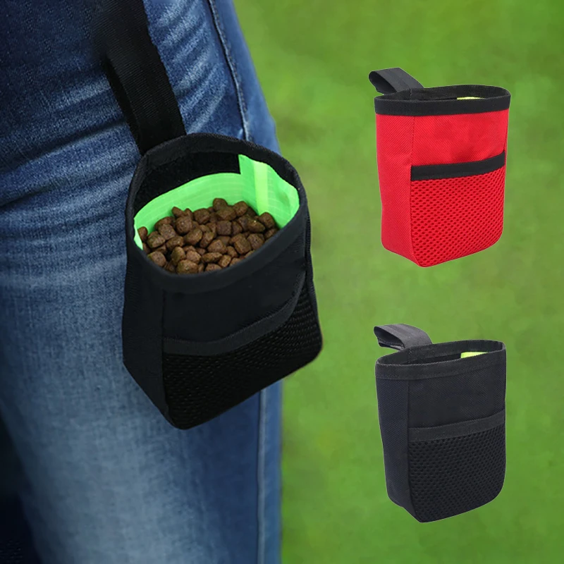 New 1pcs Pet Supplies Outdoor Mini Portable Training Training Kit Dog snack bag
