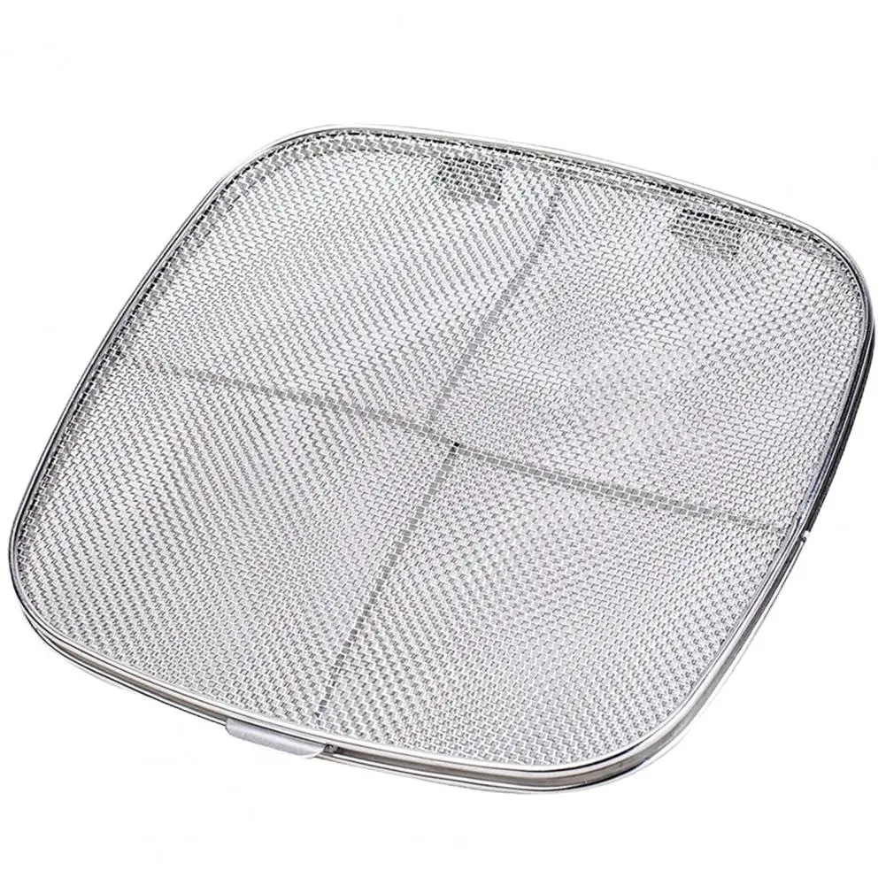 Reusable Smooth Edges Grill Accessories Kitchen Grease Splatter Shield Splatter Screen for Ninja AG301 AG300