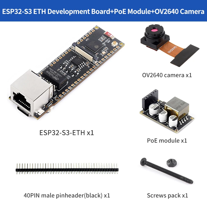 Enhanced IoT Development Board with Ethernet, Wi-Fi & Bluetooth Connectivity