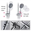 Universal Shower Head Holder Adjustable Shower Rail Holder Bathroom Accessories Replacement Hand Shower Bracket for Slide Bar 6