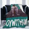 Throw Blanket BoyWithUke Song Micro Fleece Blanket Four Sizes Cartoon Comfortable For Camping AntiPilling Blanket 1