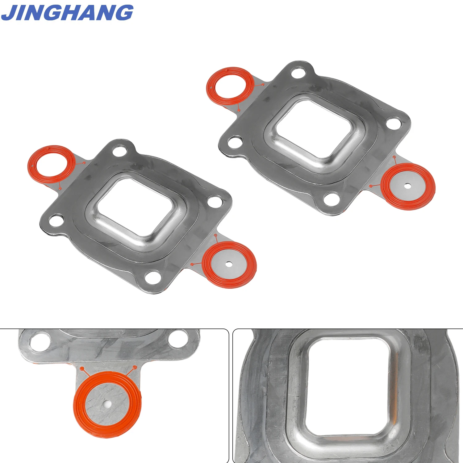 Exhaust Manifold Elbow Riser Gasket Dry Joint For MerCruiser 4.3L 5.0L 5.7 L V6 V8 27-864850A1