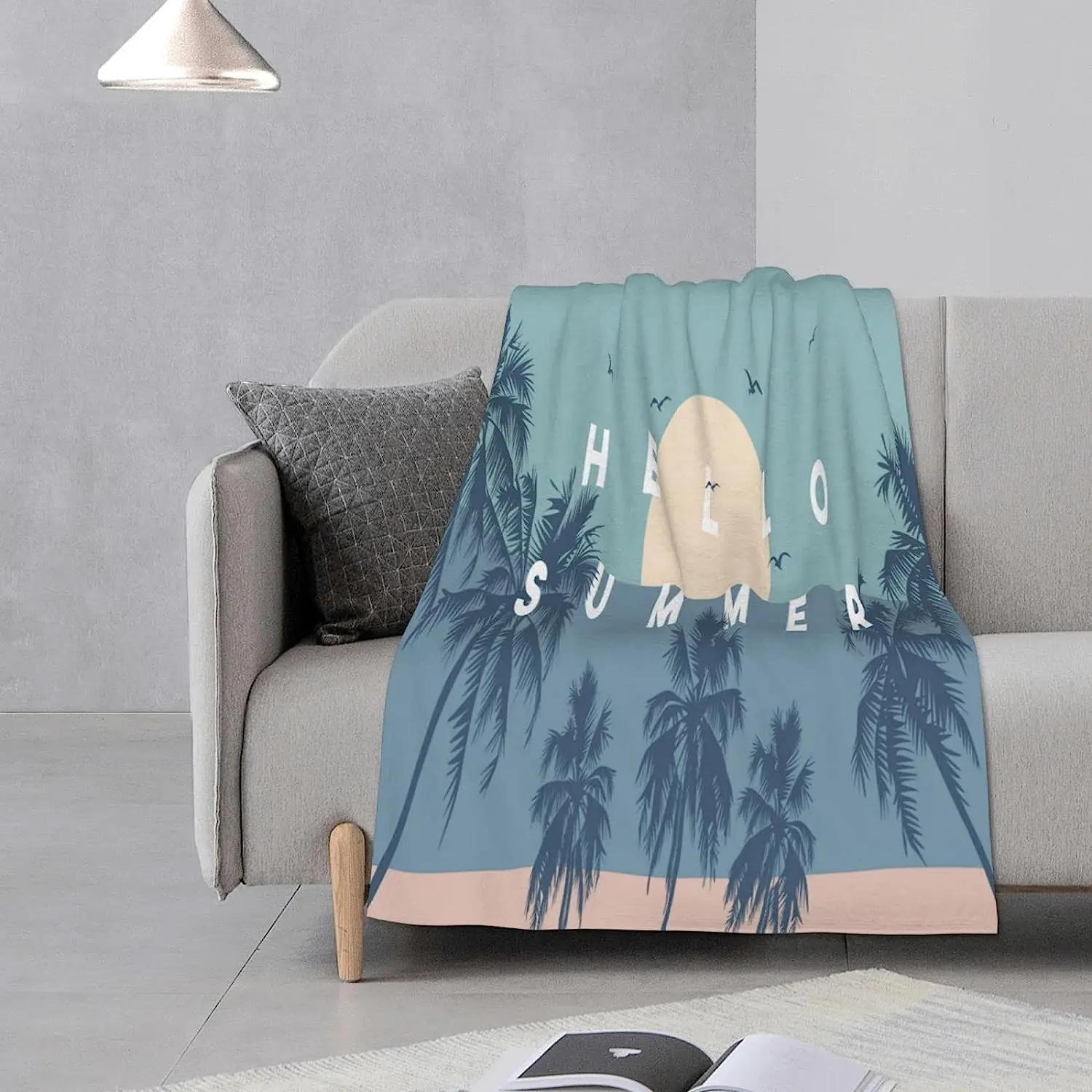 Hello Summer48 x 32 ��ġ ���, ���� �ް� �غ��� ���ڼ� �ٴ��, �ϴ� ���ƴٴϴ� ������ �ְ� ������ ħ��