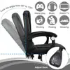 Faux Leather Massage Office Chair Faux Leather Computer Chair, Ergonomic Massage Office Chair,Reclining Executive Office Chair 2
