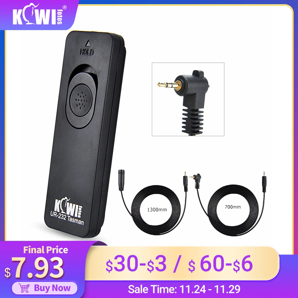 Shutter Release Cable Remote Control for Canon EOS R10 R7 R6