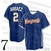 Maikel García # Maillot de baseball 11, nouveau modèle 2026, style Venezuela, haut de sport pour jeunes et hommes, t-shirt de cyclisme, tenue d'entraînement en extérieur 6