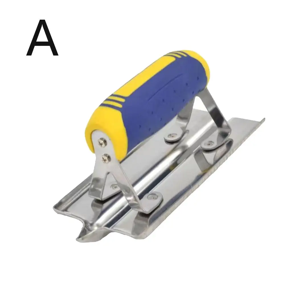 Stainless Steel Concrete Hand Edger Unique Construction And Construction Edge Radiused Curved Ends Tool No Rivets Design A3R4 6